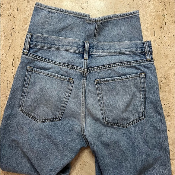 Club Monaco Vintage Washed Denim Jeans Size 14 - Picture 2 of 6
